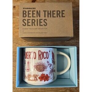 Starbucks Puerto Rico Been There Series Mug 14oz w/ Box Retired Coffee Cup
